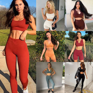 Capshee_CoreSculpt SeamFlex Yoga Set