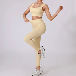 Capshee_CoreSculpt SeamFlex Yoga Set