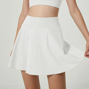 Capshee_CourtFlex Women’s High-Waist Tennis Skirt