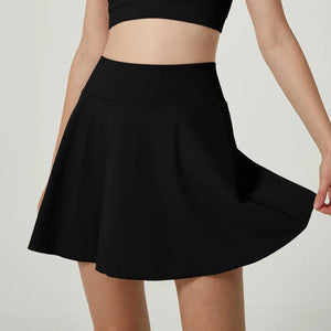 Capshee_CourtFlex Women’s High-Waist Tennis Skirt