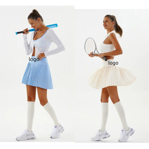 Capshee_CourtFlex Women’s High-Waist Tennis Skirt