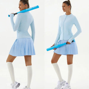 Capshee_CourtFlex Women’s High-Waist Tennis Skirt