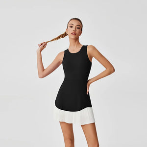 Capshee_CourtFlex Women’s Pleated Tennis Dress