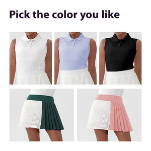 Capshee_CourtFlex Women’s Pleated Tennis Skirt Set
