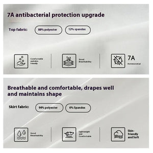 Capshee_CourtFlex Women’s Pleated Tennis Skirt Set