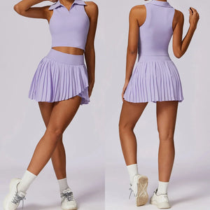 Capshee_CourtFlex Women’s Tennis Skirt Set