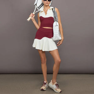 Capshee_CourtFlex Women’s Tennis Skirt Set