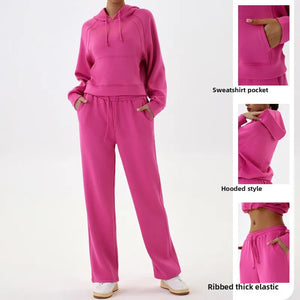 Capshee_CozyFlex Hooded Sportswear Set