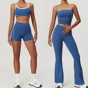 Capshee_Elevé PureForm Luxe Shorts Set