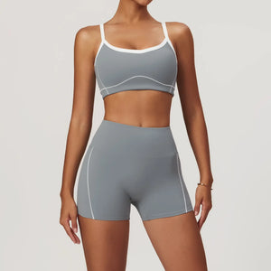 Capshee_Elevé PureForm Luxe Shorts Set