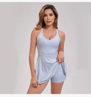 Capshee_FlexiCourt Women’s Tennis Yoga Dress