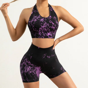 Capshee_FlexiFit Sports Bra & Shorts Set