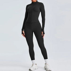 Capshee_LuxeForm AeroFlex Yoga Jacket