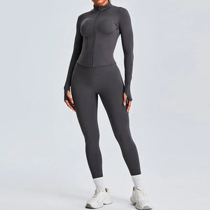 Capshee_LuxeForm AeroFlex Yoga Jacket