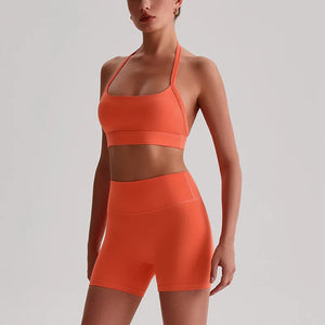 Capshee_PeachLift Quick-Dry Yoga Set