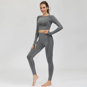 Capshee_SeamFlex Long-Sleeve Yoga Set