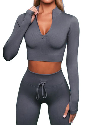 Capshee_VitalEase SeamFlex Yoga Suit