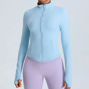 Capshee_VitalEase ZipFlex Yoga Jacket