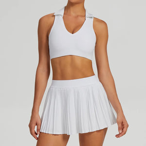 Capshee_AuraFlow ContourFit Performance Skirt Set