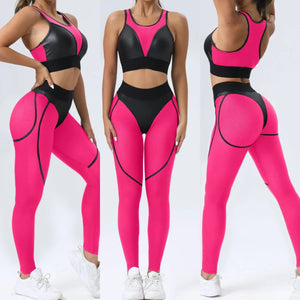 Capshee_AuraFlow SculptLift Halter Elegance Set