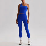 Capshee_Aurelia One-Shoulder Yoga Set