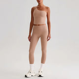 Capshee_Aurelia One-Shoulder Yoga Set