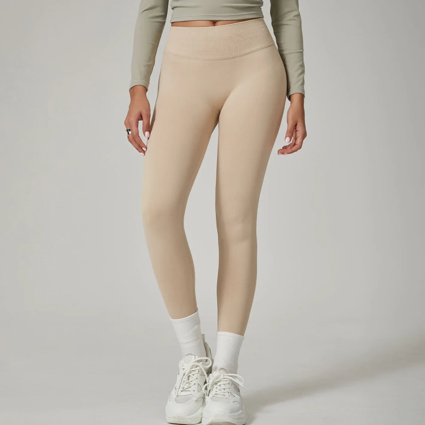 Capshee_Aurora Crossover Yoga Leggings