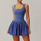 Capshee_CourtFlex Women’s Anti-Shine Tennis Skirt Set