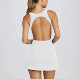 Capshee_CourtFlex Women’s Backless Tennis Dress