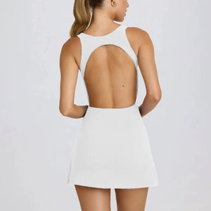 Capshee_CourtFlex Women’s Backless Tennis Dress