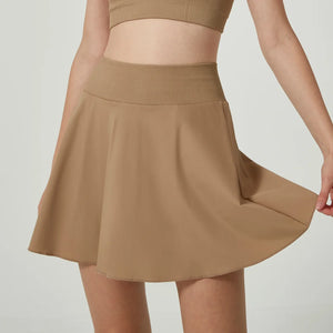 Capshee_CourtFlex Women’s High-Waist Tennis Skirt