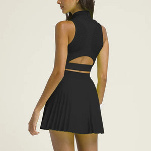 Capshee_CourtFlex Women’s Pleated Tennis Dress