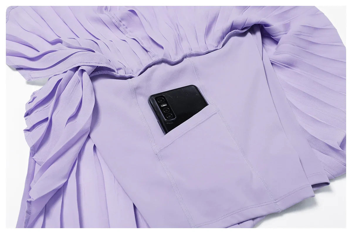 Capshee_CourtFlex Women’s Pleated Tennis Skirt