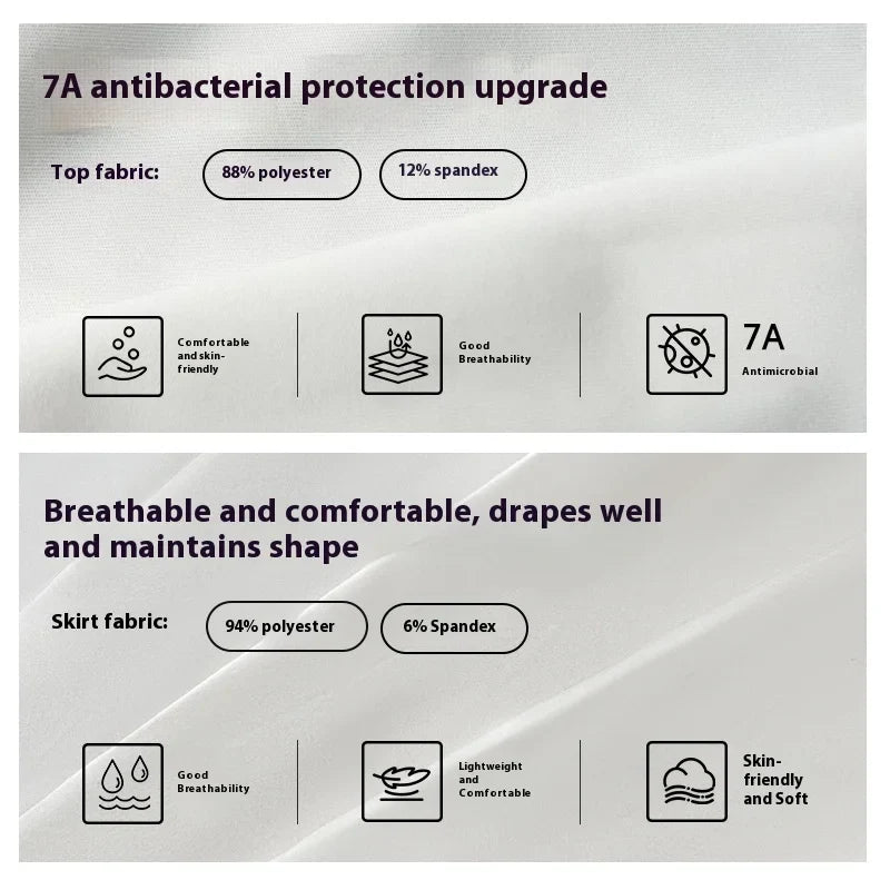 Capshee_CourtFlex Women’s Pleated Tennis Skirt Set