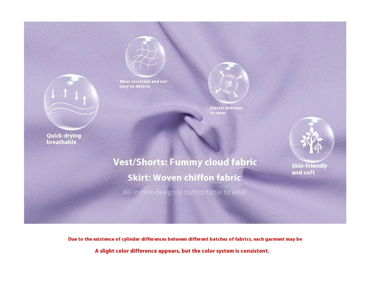 Capshee_CourtFlex Women’s Tennis Skirt Set