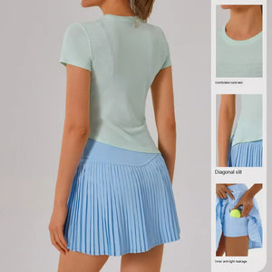 Capshee_CourtFlex Women’s Tennis Skirt Set