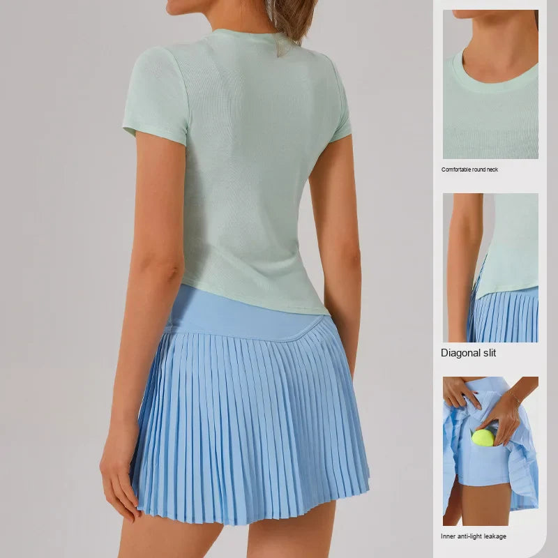 Capshee_CourtFlex Women’s Tennis Skirt Set