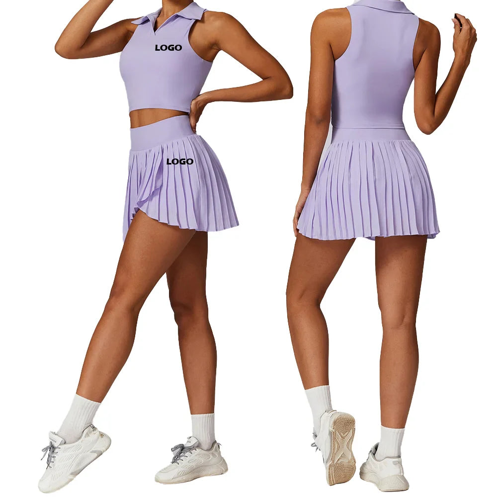 Capshee_CourtFlex Women’s Tennis Skirt Set