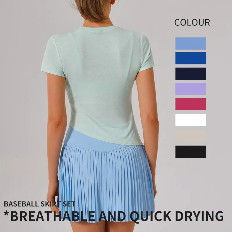 Capshee_CourtFlex Women’s Tennis Skirt Set