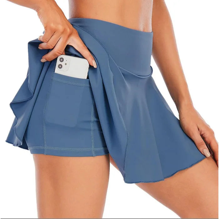 Capshee_CourtFlex Women’s Tennis Skirt with Pockets