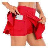 Capshee_CourtFlex Women’s Tennis Skirt with Pockets