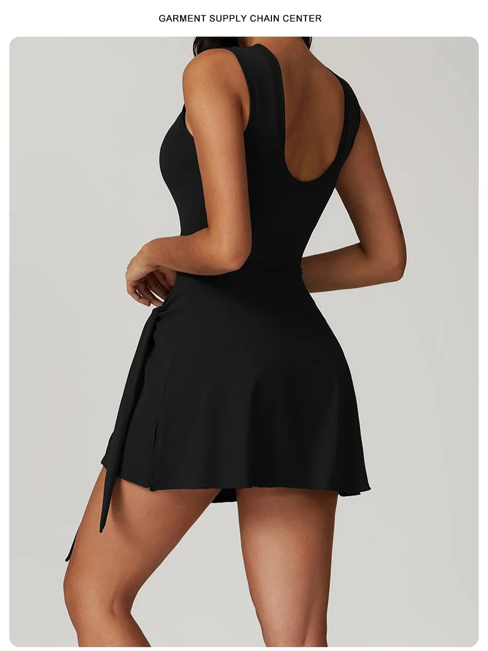 Capshee_CourtFlex Women’s Two-Piece Tennis Dress