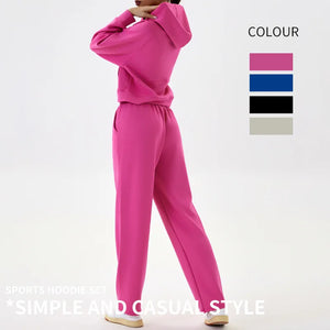 Capshee_CozyFlex Hooded Sportswear Set