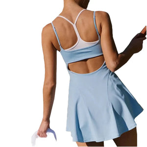 Capshee_FlexiCourt Tennis Skirt Set