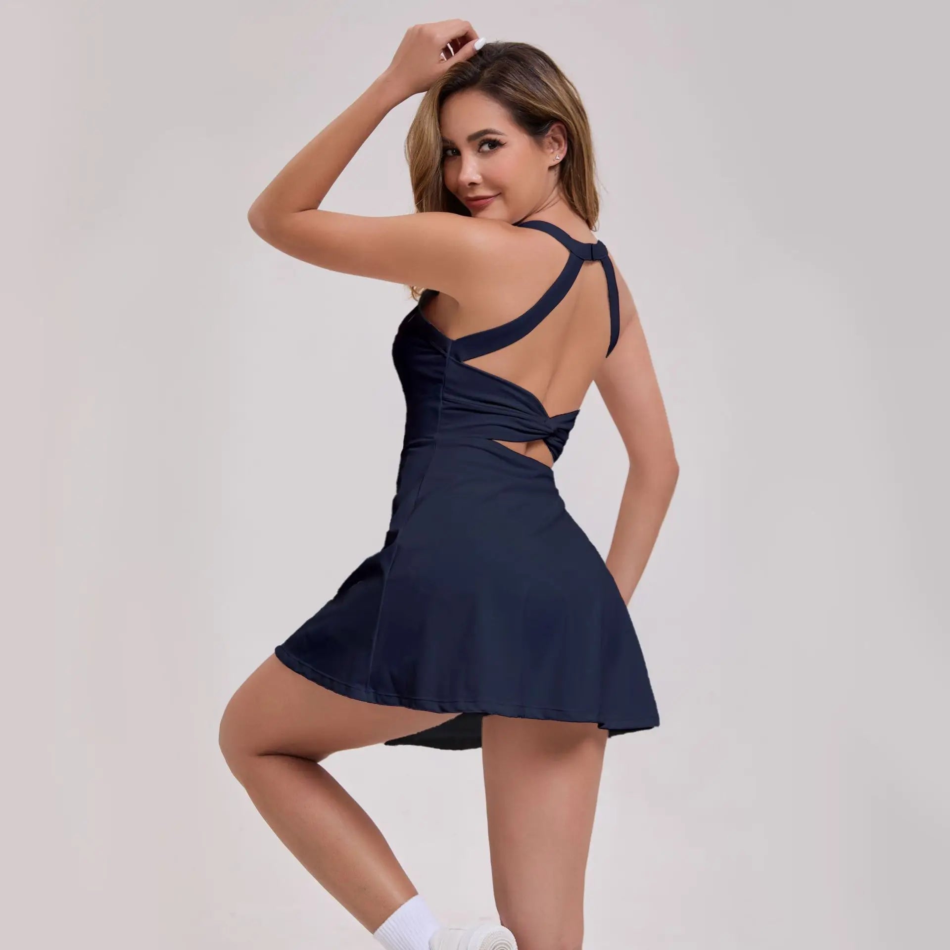 Capshee_FlexiCourt Women’s Tennis Yoga Dress