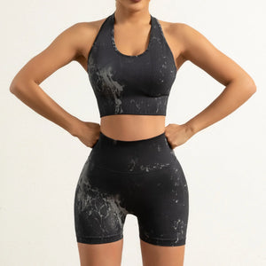 Capshee_FlexiFit Sports Bra & Shorts Set