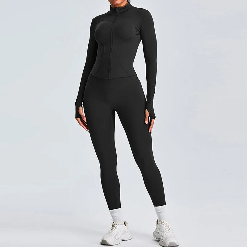 Capshee_LuxeForm AeroFlex Yoga Jacket