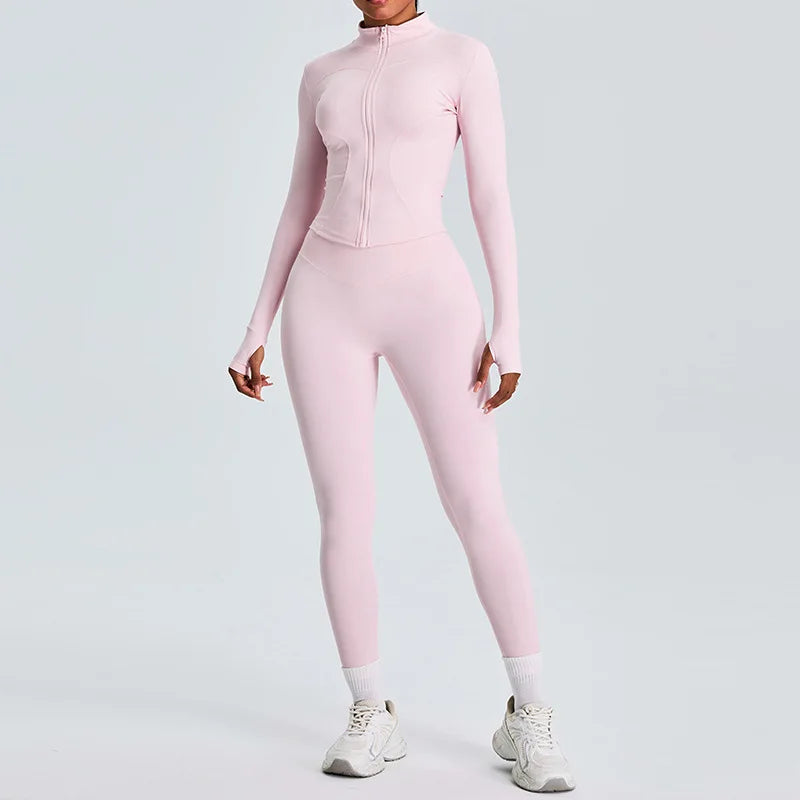 Capshee_LuxeForm AeroFlex Yoga Jacket