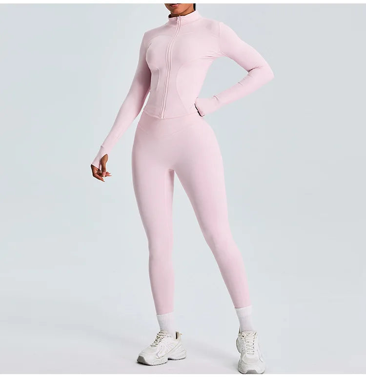 Capshee_LuxeForm AeroFlex Yoga Jacket