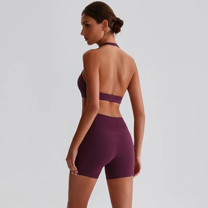 Capshee_PeachLift Quick-Dry Yoga Set